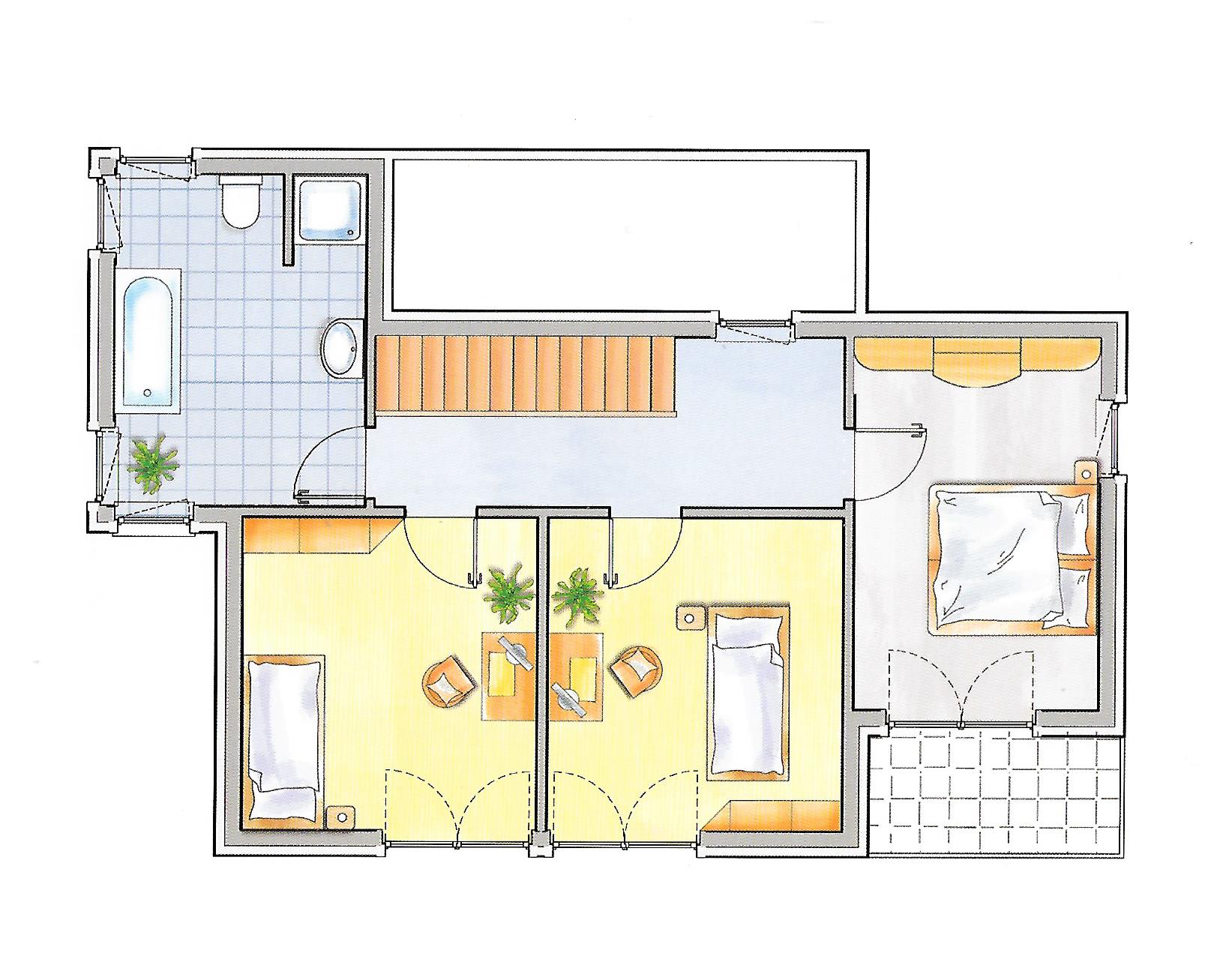 Bauhaus 140 Grundriss
