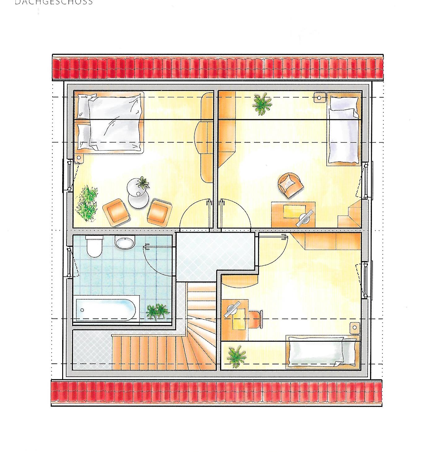 Trendo 100 Grundriss Dachgeschoss
