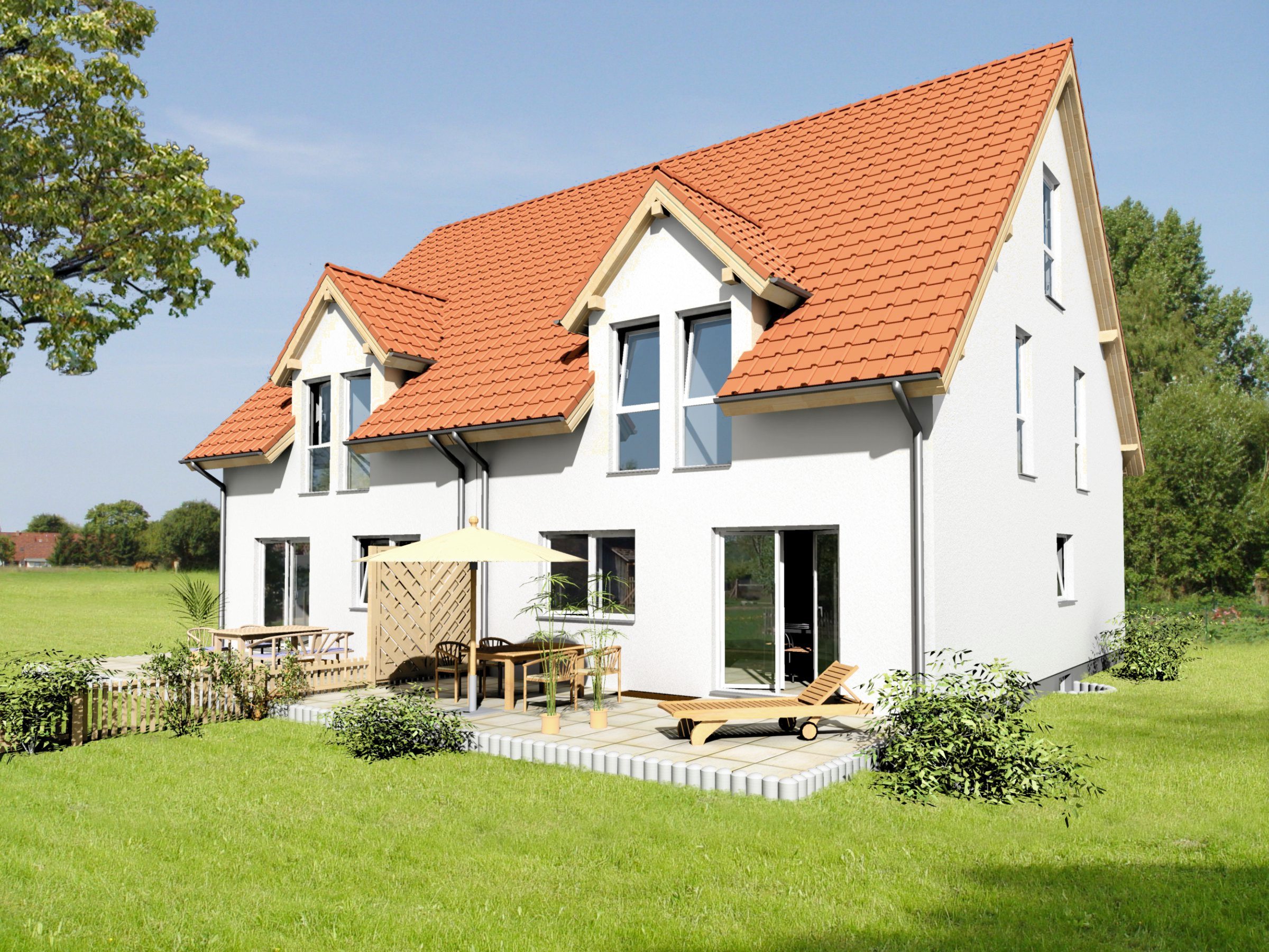 Ansicht Trendo 120 Doppelhaus